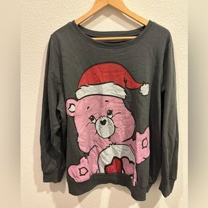 Holiday Care Bear Grey Sweater